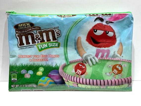 New Large Fun Size M&ms Easter Candy Wrapper Up-cycled 