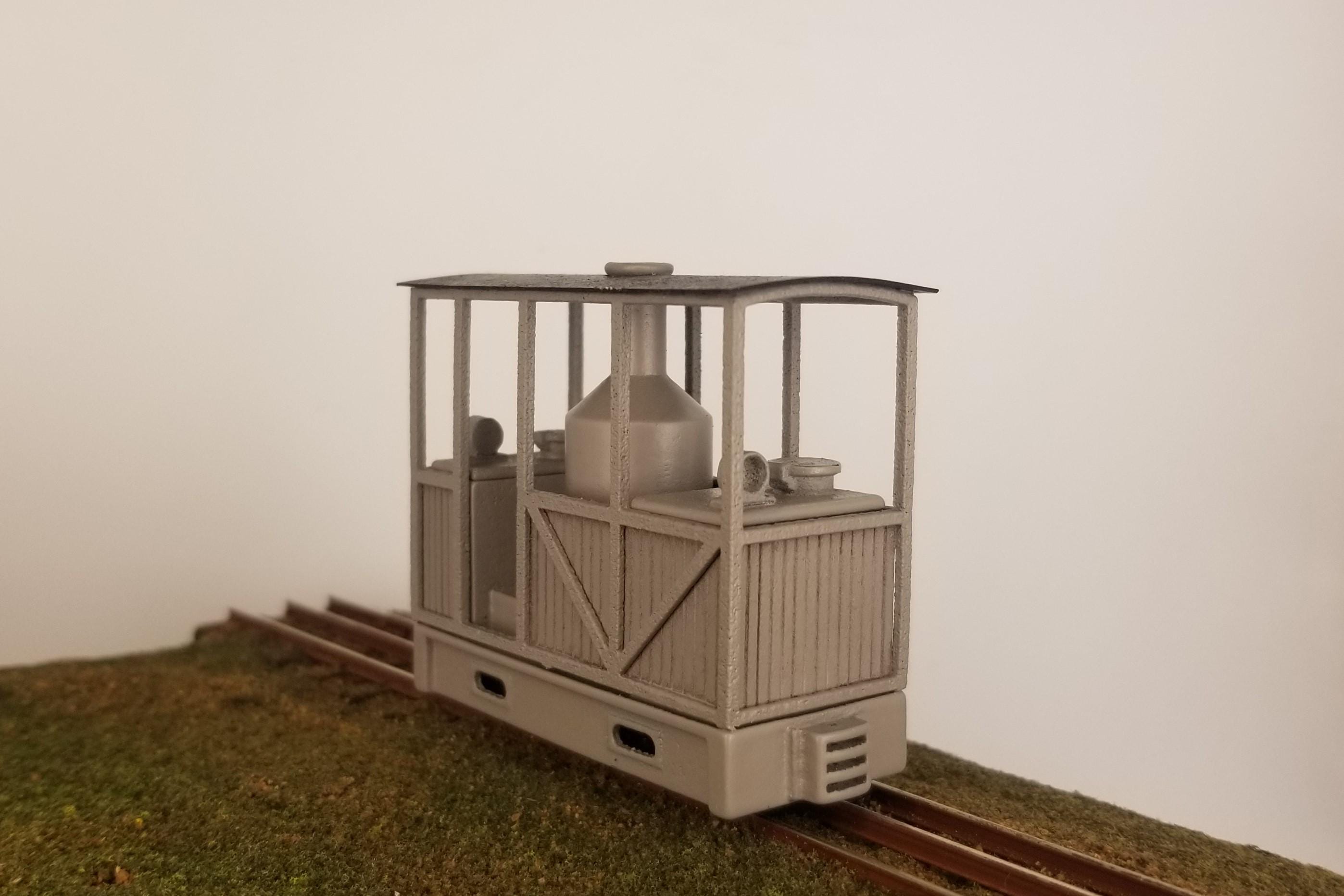 On18 Vertical Boiler Locomotive Kit - Etsy