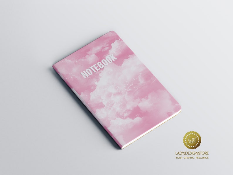 Pink Sparkle Clouds Seamless Background Texture Pink Sky With Etsy