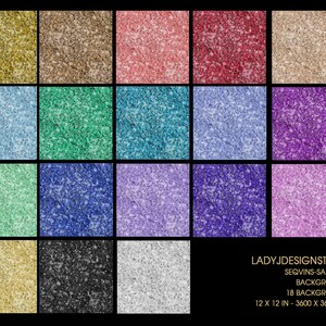 Sequin Digital Background, Seamless Sequins Digital Paper, Sequin ...