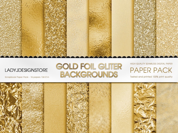 Francheville Gold Scrapbook Album Gold