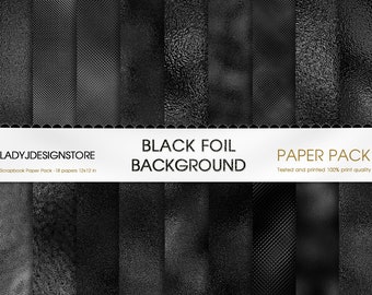 Black foil background, Black Digital Foil Paper, black digital foil, metallic background, shiny black texture, black texture