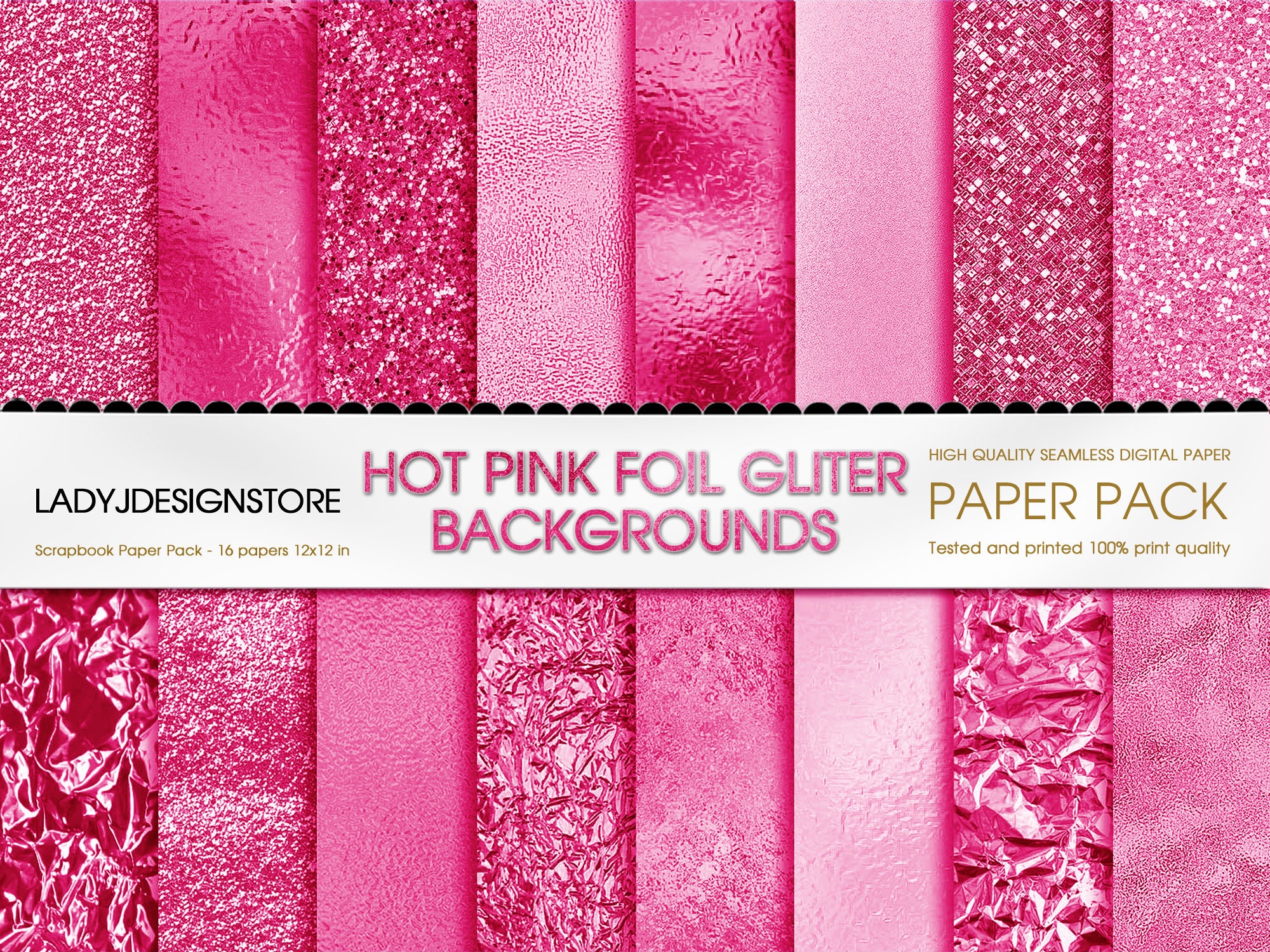 Hot Pink Background Paper