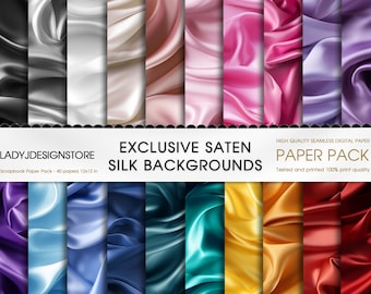 Exsclusive Satin Silk Textures, silk digital paper backgrounds silk paper pack luxury silk digital, Satin texture silk backgrounds