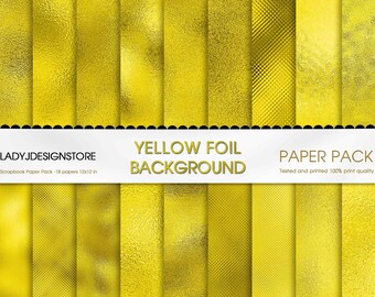 Ombre Yellow Light Gold Foil Background Foil Textures Shimmer - Etsy