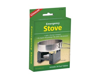 Portable Emergency Stove for Camping - Ideal Outdoor Christmas Gift for Him, Fuel Included
