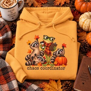 Chaos Coordinator Hoodie, Funny BCBA Sweatshirt, RBT Gift, Fall ABA Hoodie, Behavior Analyst Gift, Behavior Therapist Sweatshirt Frog Hoodie
