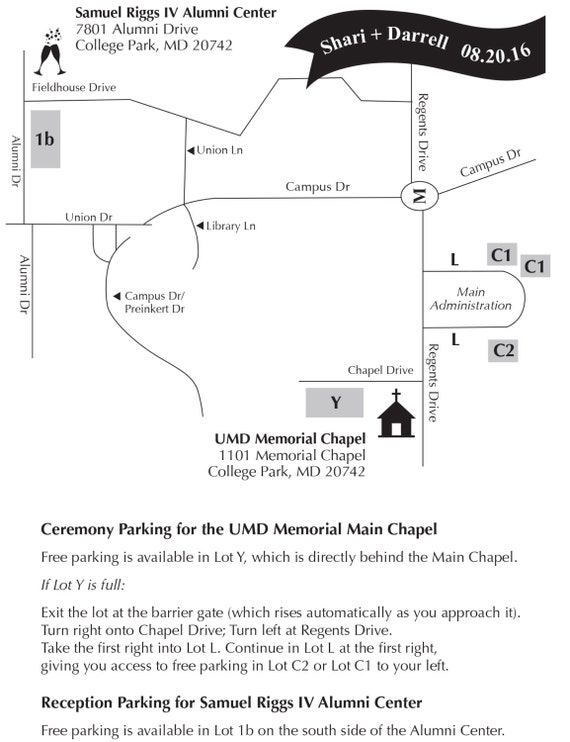 Map Cards For Wedding Invites Etsy