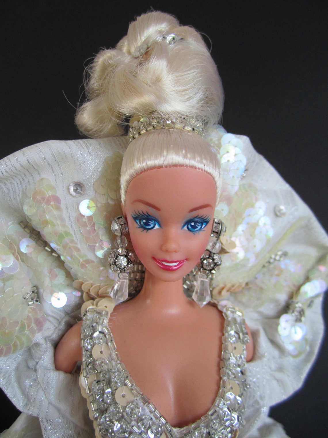 Platinum Barbie Doll by Bob Mackie 1991 Etsy