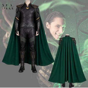 Loki Halloween costume for adults with Marvel inspired styling