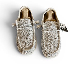 Custom Blinged Bridal Shoes| Luxury Pearl and Rhinestone Wedding Loafer for Bride (Maximum Coverage Edition) Shoes for Bride, hey dudes.