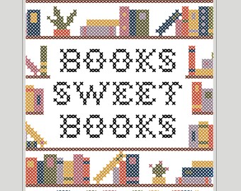 Books Sweet Books vinyl sticker