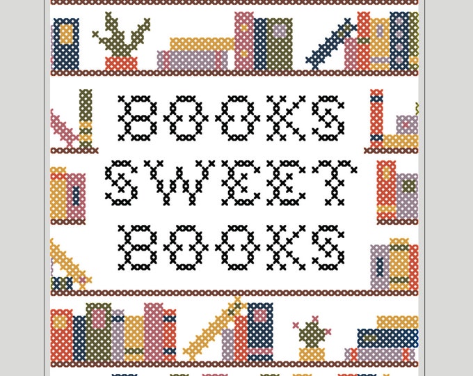 Books Sweet Books vinyl sticker