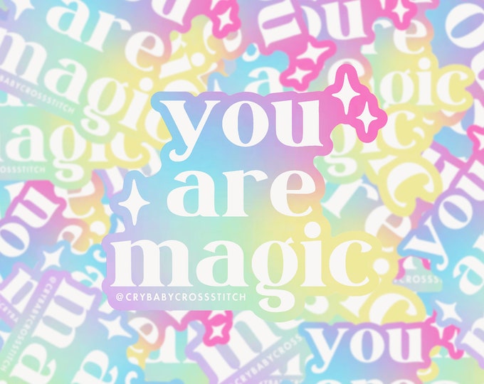 PRIDE You Are Magic vinyl sticker
