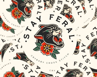 PRE ORDER Stay Feral vinyl sticker