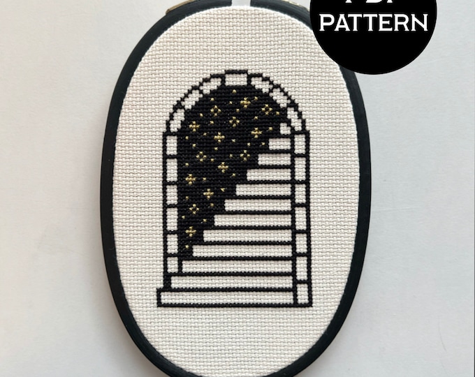 Portal cross stitch PDF/pattern