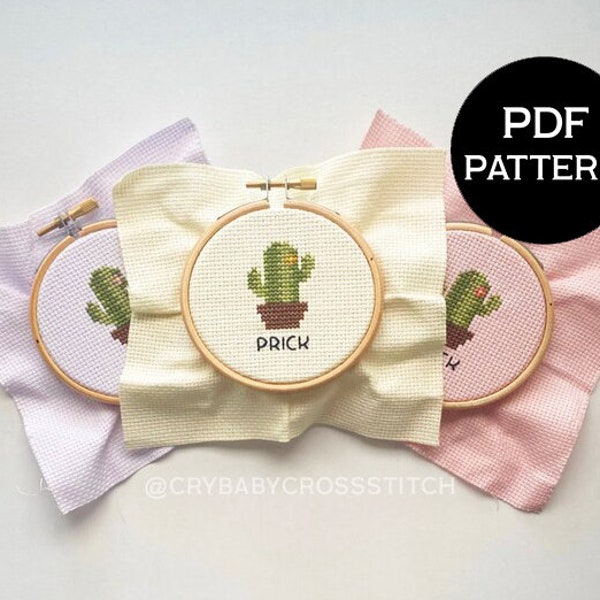 Prick cross stitch PDF/pattern