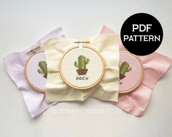 Prick cross stitch PDF/pattern