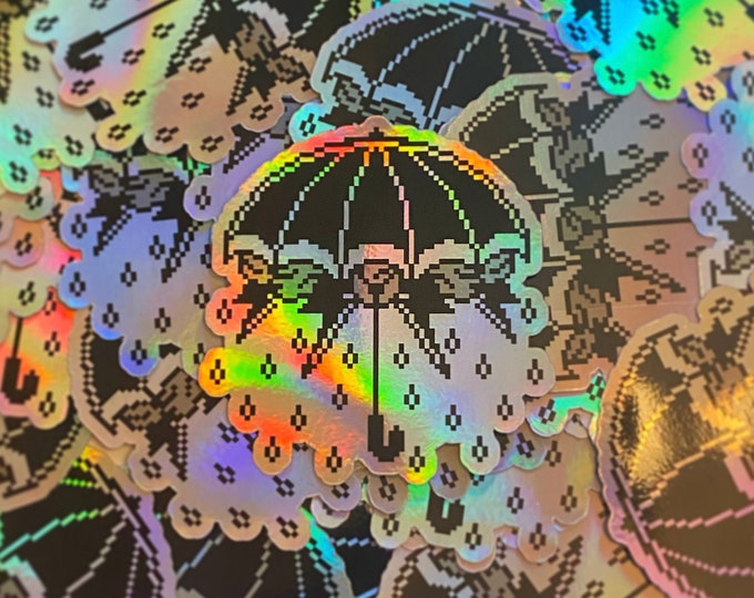 Umbrella vinyl sticker