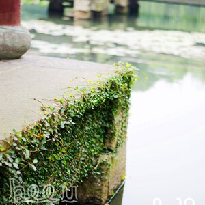 Above the Water, Portrait, China photography, Nautical, Fine art, Red