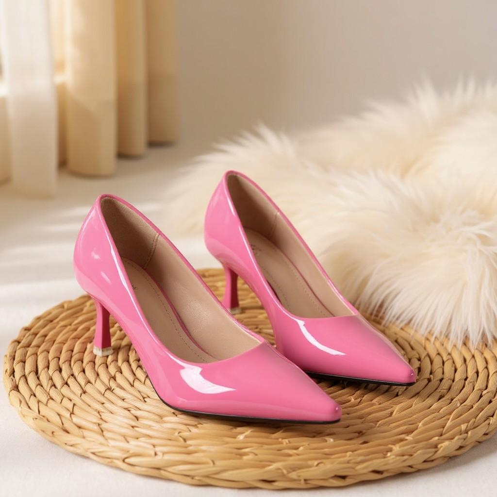hot pink dress shoes Womens SID-D25903