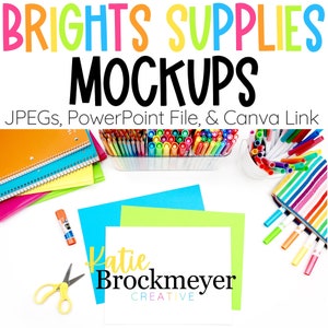 Bright Supplies Educational Stock Photography | Social Media Styled Stock Photography | Clean & Bright Styled Stock Photography