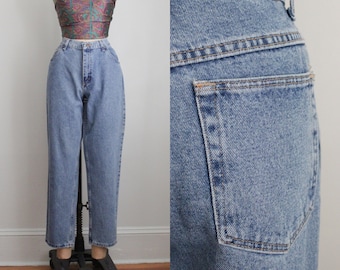 Vintage 1990's Light Wash Gitano Jeans. High Rise. New With Tags. 30.31 Waist. Size Large