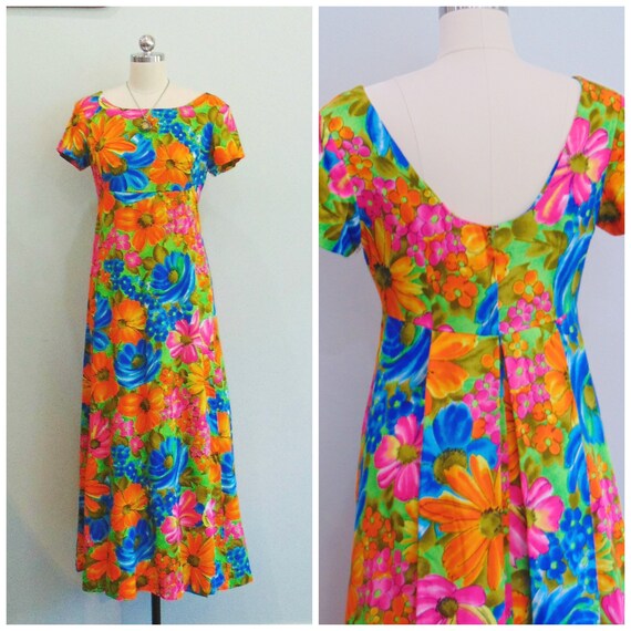 hawaiian floral print dresses