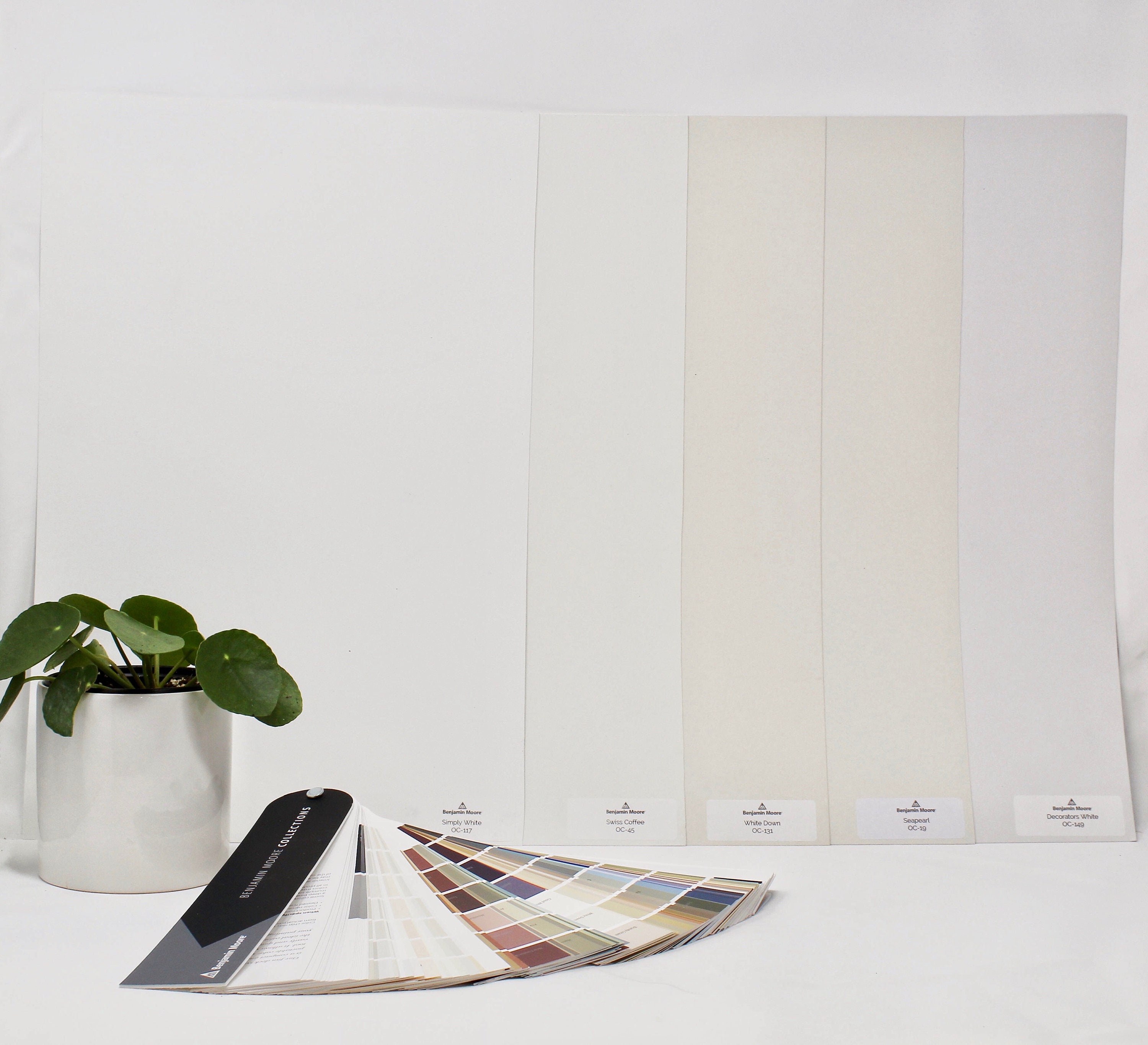Benjamin Moore Creamy White Paint Palette: Whole House Color Set - Etsy