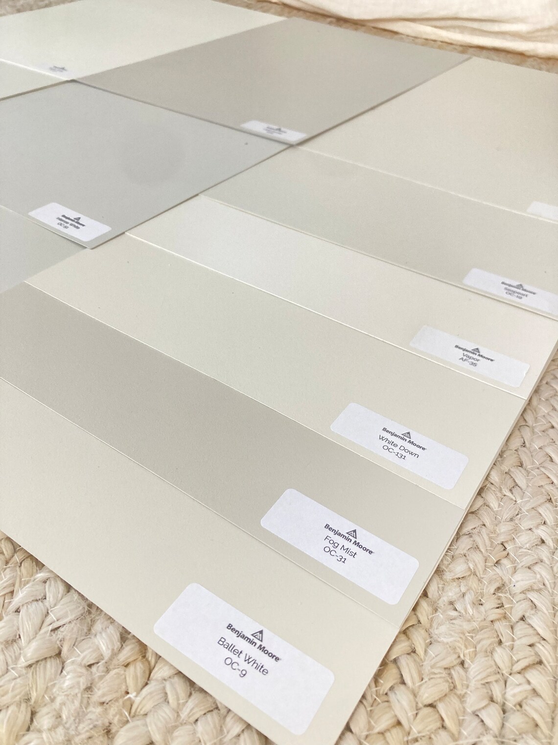 Best White Colors Benjamin Moore Designer Favorite Large Paint Samples Etsy