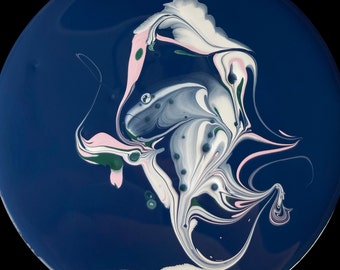Existential Round Paint Dollup Art - As Above So Below