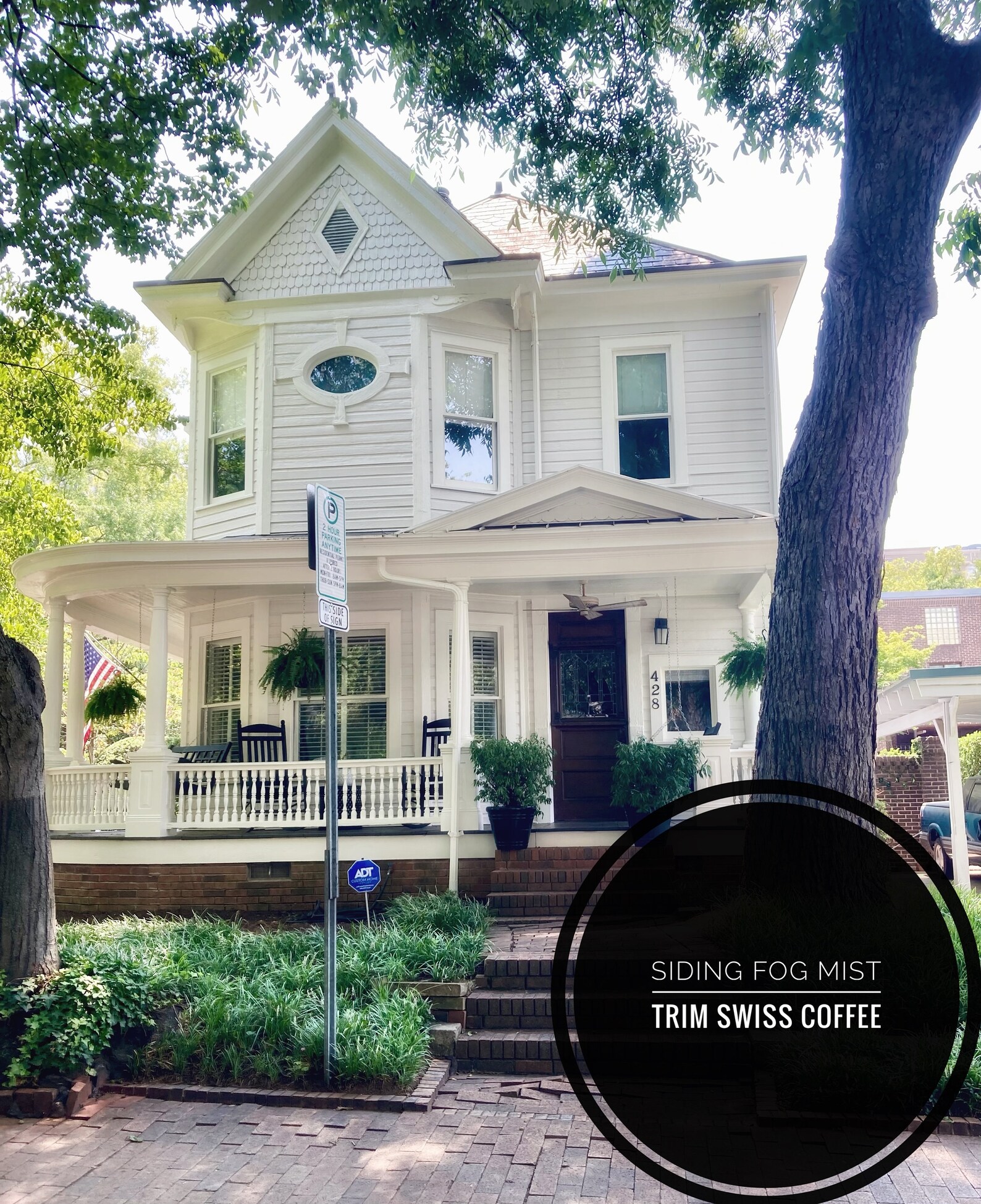 WARM WHITES for Exterior Brick Siding L Whole House Paint Etsy