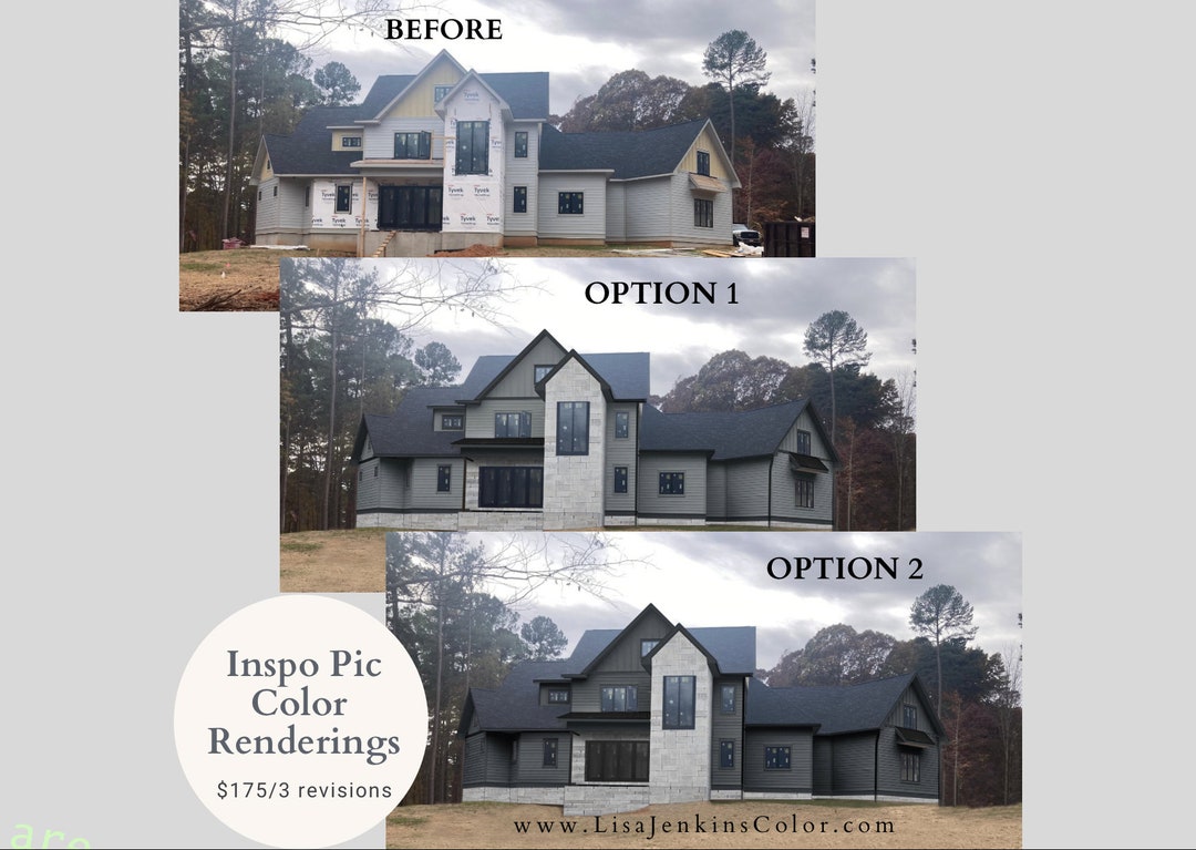 Paint Color Photoshop Rendering - 3 Palettes / 1 Image. Send Me INSPO ...