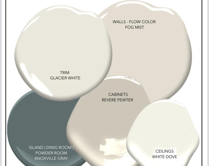 Modern Rustic - SHERWIN WILLIAMS Interior Paint Palette - Etsy Canada