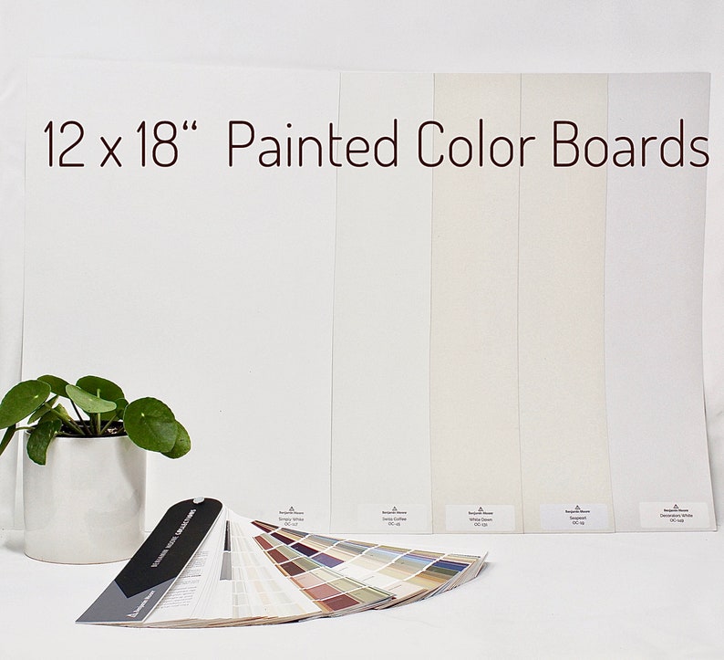 Benjamin Moore Best Selling Whites Greige & Deeps build Your Etsy