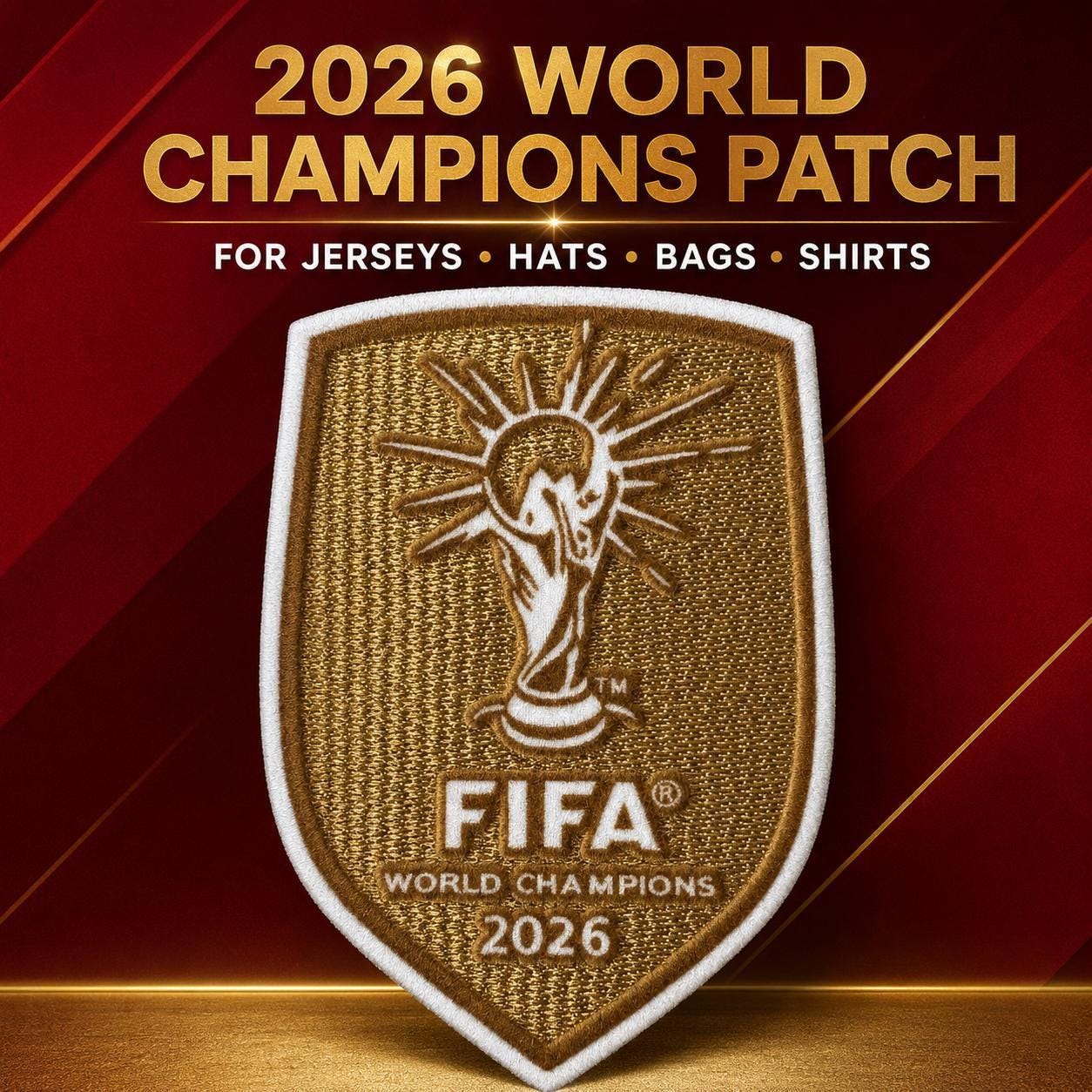 FIFA ワールドカップ2026 優勝パッチ 2022 fifa world champions patch - Etsy 日本