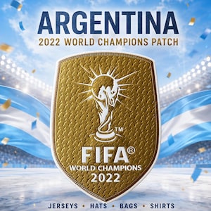 Argentina FIFA World Champions 2022 Patch