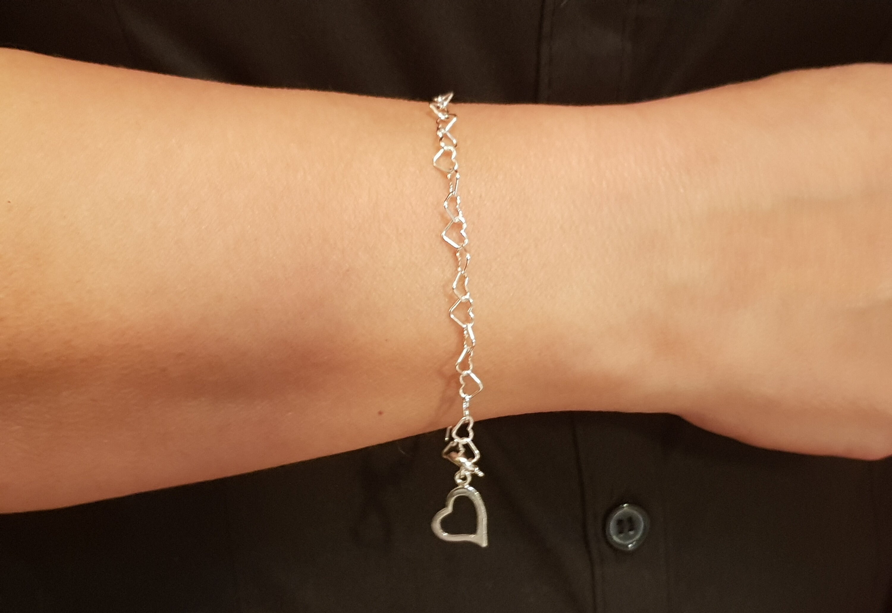 65Gm Sterling Silver Bracelet for WomenGirls
