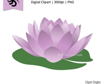 Lily Pad Clip Art Etsy