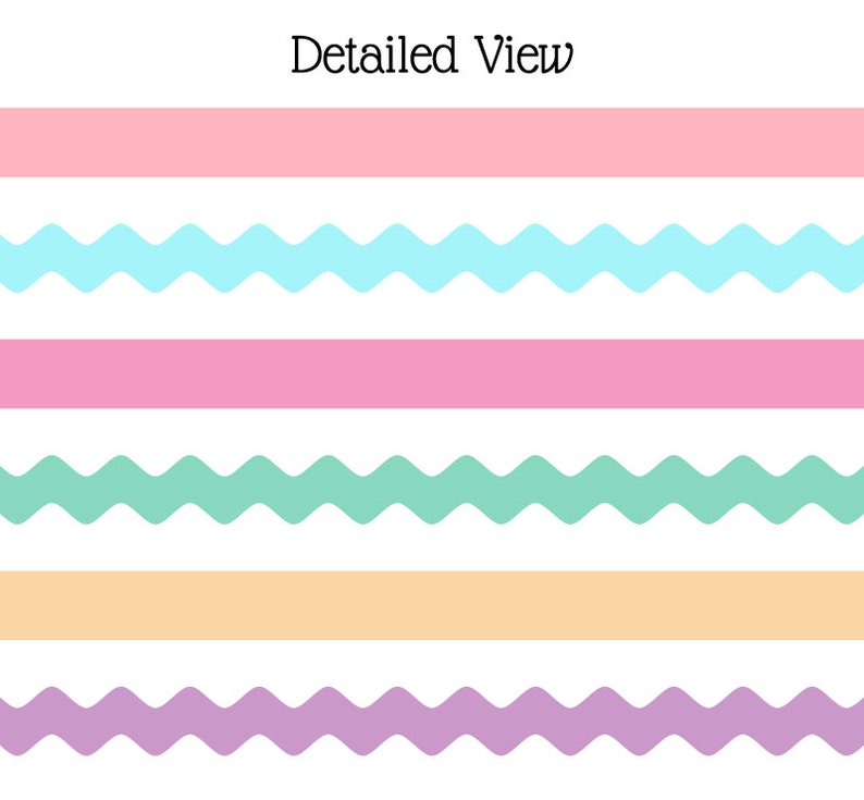 Digital Clipart Borderspretty Pastels Bordersclipart Etsy