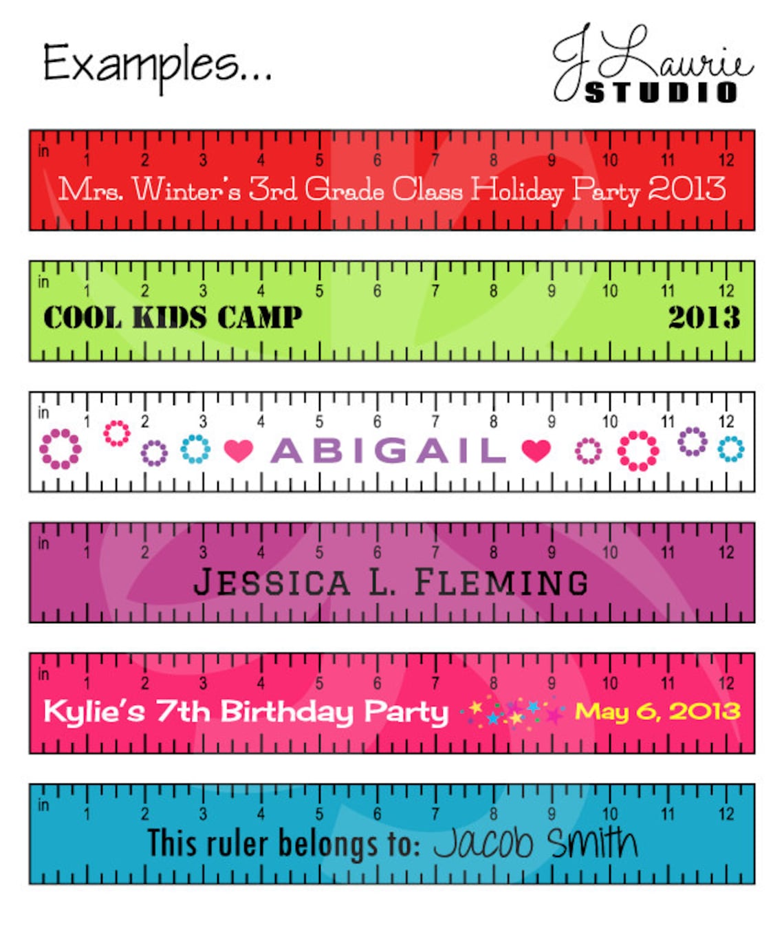 Digital Clipart-colorful 12 Inch - Etsy