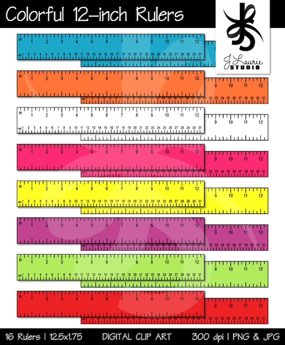 12-inch Ruler, Pink