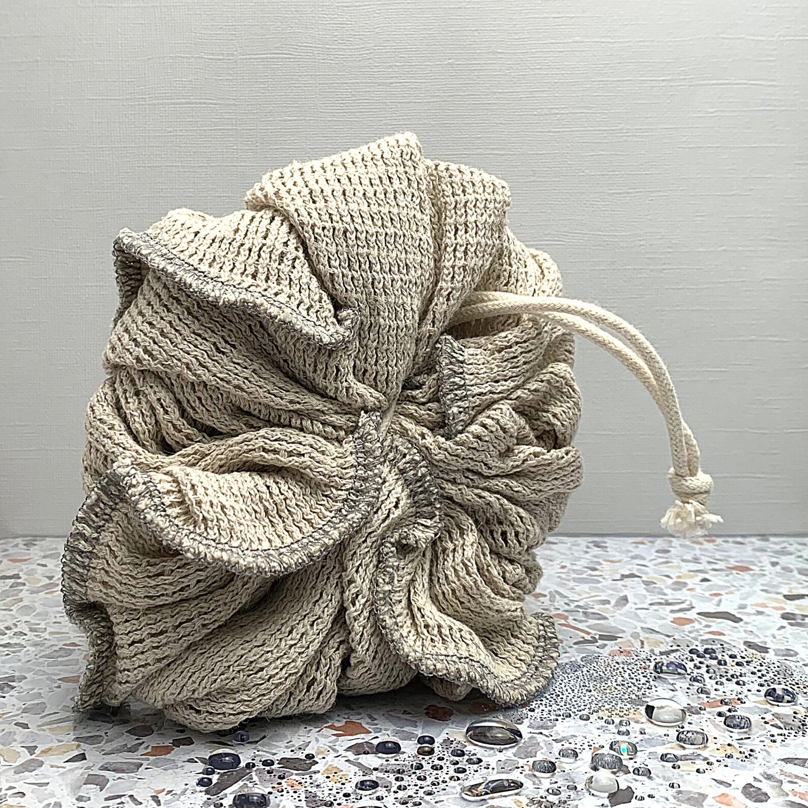 Eco Friendly Shower Pouf Washable Natural & Plastic Free Etsy