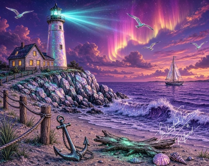 Homestead Fantasy | Lighthouse Fine Art Giclée Print