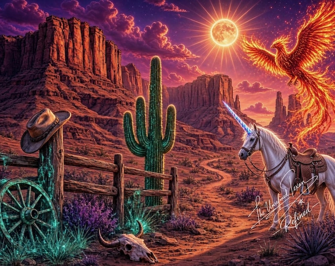 Homestead Fantasy | Magical Desert Fine Art Giclée Print