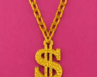 Gold Chain | Dollar Sign | Gold Necklace