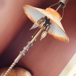 Custom Antique Standing Lamp - local pickup.