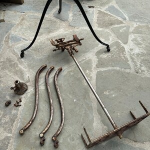 Antique Bible , Dictionary , Music Stand Parts , Industrial Metal Base ...