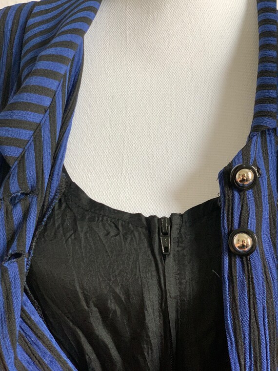 Vintage 80's, Striped Tunic Top Dress by Miss Dor… - image 4