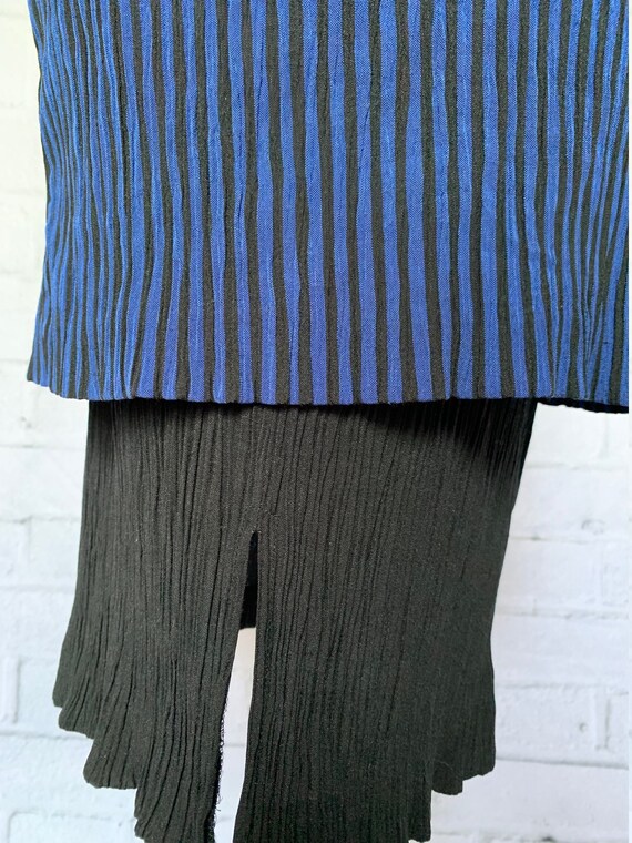 Vintage 80's, Striped Tunic Top Dress by Miss Dor… - image 7
